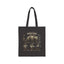 Grizzly Bear Anatomy Canvas Tote — Wildlife Illustration Eco Bag
