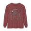 Moose Anatomy Long Sleeve Tee — Skeletal Diagram Graphic Shirt