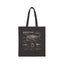 Megamouth Shark Anatomy Canvas Tote Bag — Ocean Biology Illustration Eco Tote