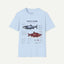 Sockeye Salmon Anatomy Fish Diagram T-Shirt — Educational Marine Biology Graphic Tee