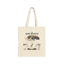 Giant Anteater Anatomy Tote Bag – Vintage Wildlife Diagram Cotton Canvas