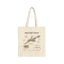 Ornate Ghost Pipefish Anatomy Tote Bag — Vintage Scientific Illustration Cotton Canvas
