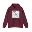 Wandering Albatross Hoodie — Illustrated Sea Bird Anatomy Pullover