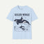 Killer Whale Diagram T-Shirt — Orcinus Orca Marine Life Graphic Tee