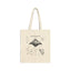 Munk's Devil Ray Anatomy Tote Bag — Vintage Marine Illustration Beach Bag