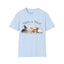 Trick or Treat Halloween T-Shirt — Cute Costume Raccoon, Mummy & Ghost Graphic