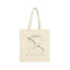 Albatross Anatomy Tote Bag — Vintage Seabird Canvas Beach Grocery Tote