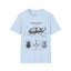 Beetle Anatomy T-Shirt — Megasoma actaeon Scientific Illustration Tee