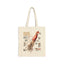 Giant Squid Anatomy Cotton Tote Bag – Vintage Marine Biology Illustration