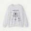 Dahlia Botanical Sweatshirt — Garden Dahlia Floral Diagram Crewneck