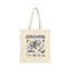 Cephalopods Anatomy Cotton Tote — Vintage Octopus Illustration Eco Grocery Bag