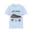 Millipede Anatomy T-Shirt — 'African Giant Millipede' Scientific Graphic Tee