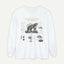 Snow Leopard Wildlife Anatomy Long Sleeve Tee
