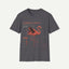 Flamingo Anatomy T-shirt — "Caribbean Flamingo" Vintage Tropical Tee