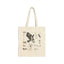 Osprey Anatomy Canvas Tote Bag — Vintage Bird Illustration Eco Tote