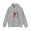 Coconut Crab Anatomy Hoodie — Vintage Botanical & Marine Study Print