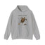 Loggerhead Sea Turtle Diagram Hoodie – Marine Biology Illustration Sweatshirt