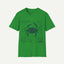 Crab Anatomy T-Shirt — Vintage Blue Crab Illustration Tee