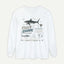 Tiger Shark Graphic Long Sleeve Tee — 'Tiger Shark' Educational Ocean Shirt