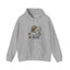 Ammonite Fossil Hoodie – Vintage Natural History Nautilus Diagram Sweatshirt
