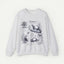 Ferret Anatomy Crewneck Sweatshirt — Vintage Wildlife Graphic