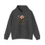 Vintage Botanical Hoodie — Rose Diagram Print