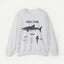 Whale Shark Anatomy Sweatshirt — Marine Life Illustration Crewneck