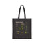 Cactus Anatomy Tote — Carnegiea Gigantea Botanical Diagram Canvas Bag