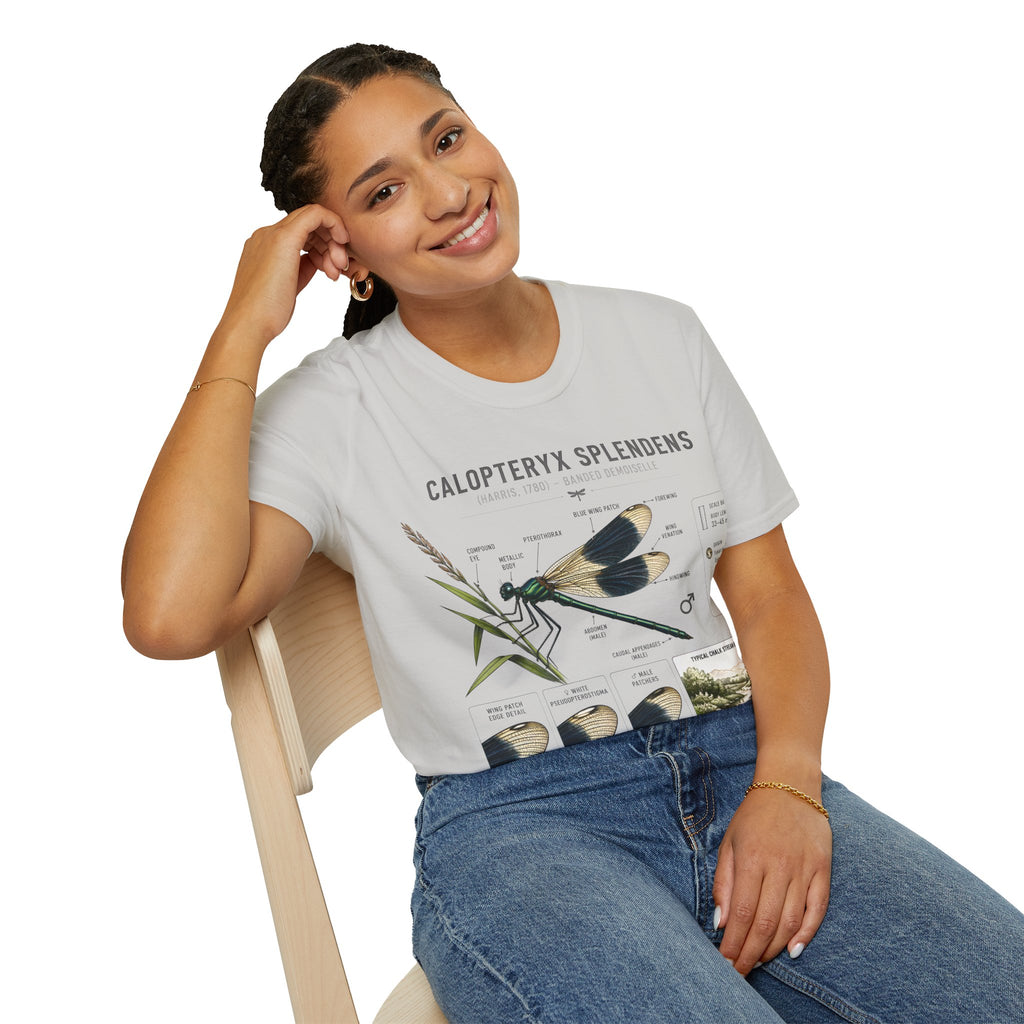Calopteryx Splendens Anatomy T-Shirt