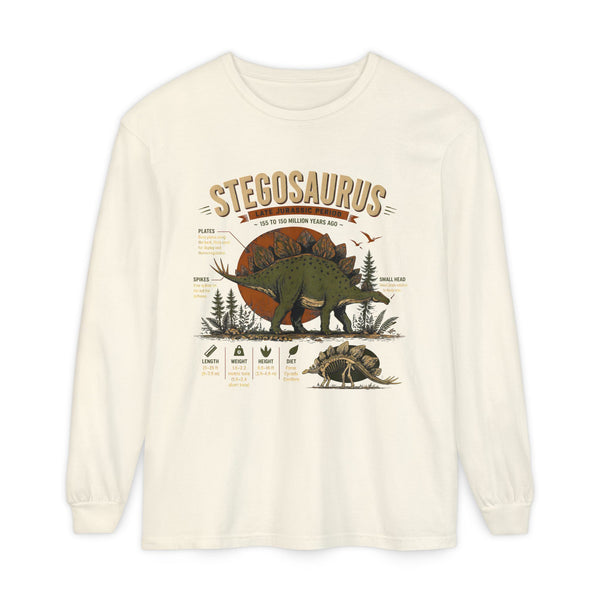 Unisex Garment-dyed Long Sleeve T-Shirt