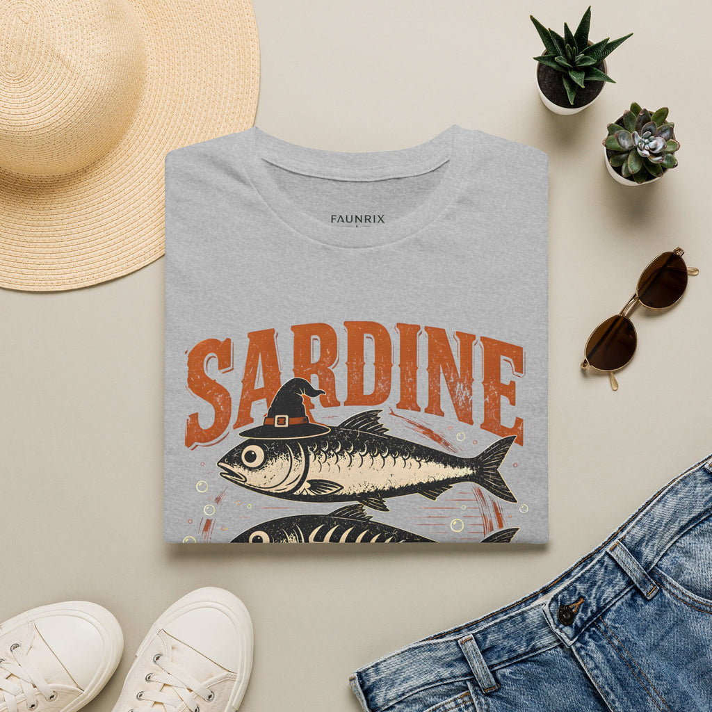 Sardine Vintage Fish T-Shirt — Retro Seafood Graphic Tee
