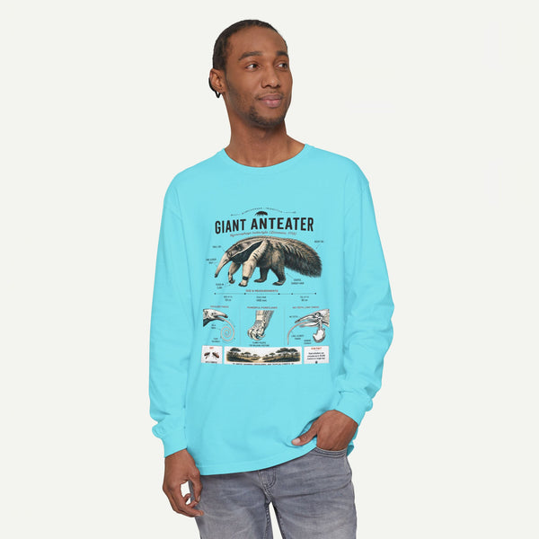 Giant Anteater Anatomy Long Sleeve Tee