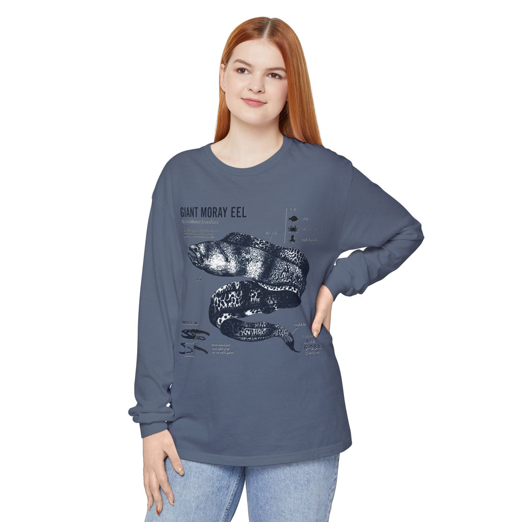 Giant Moray Eel Anatomy Long Sleeve Shirt