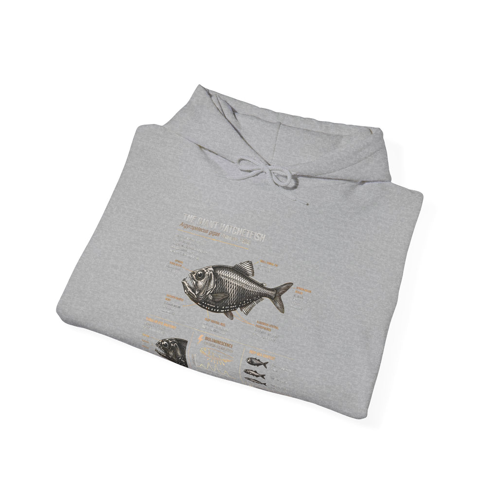 Blackfish Anatomy Hoodie – Fish Identification Diagram Sweatshirt