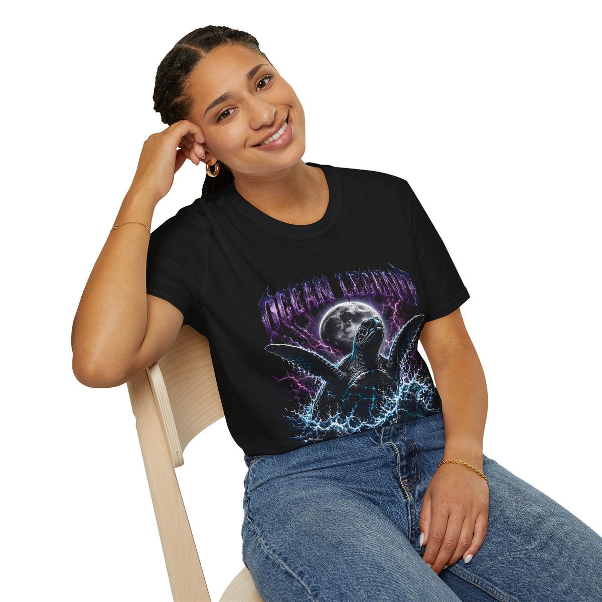 Ocean Legend T-Shirt — Mystic Sea Turtle Graphic Tee
