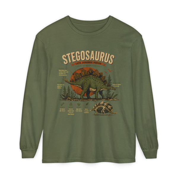 Unisex Garment-dyed Long Sleeve T-Shirt
