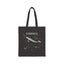 Narwhal Anatomy Cotton Tote Bag – Vintage Marine Animal Illustration Tote