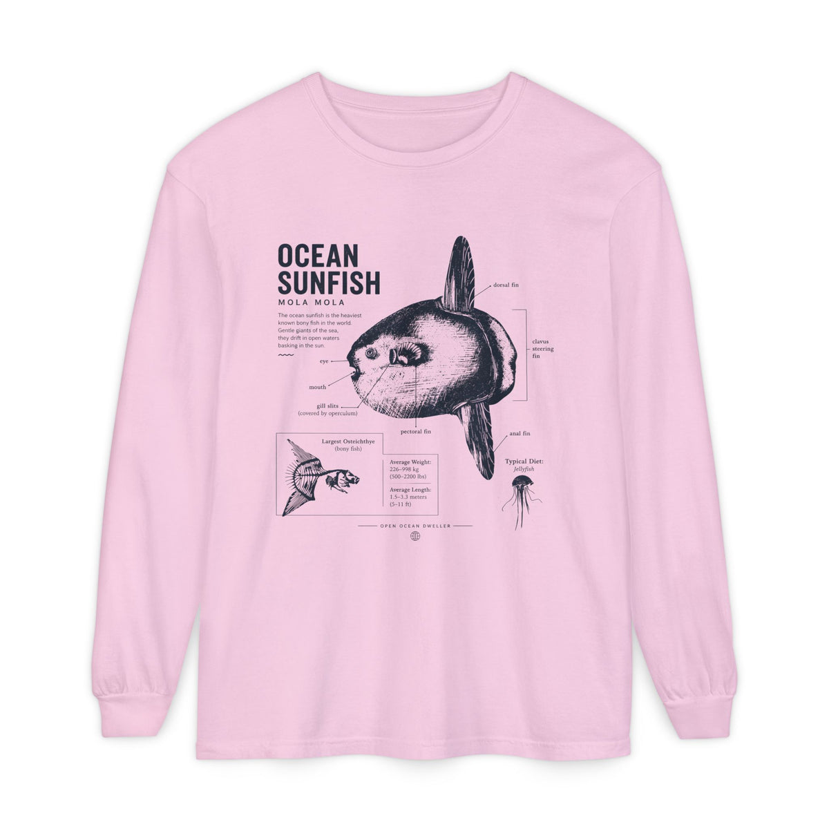 Unisex Garment-dyed Long Sleeve T-Shirt