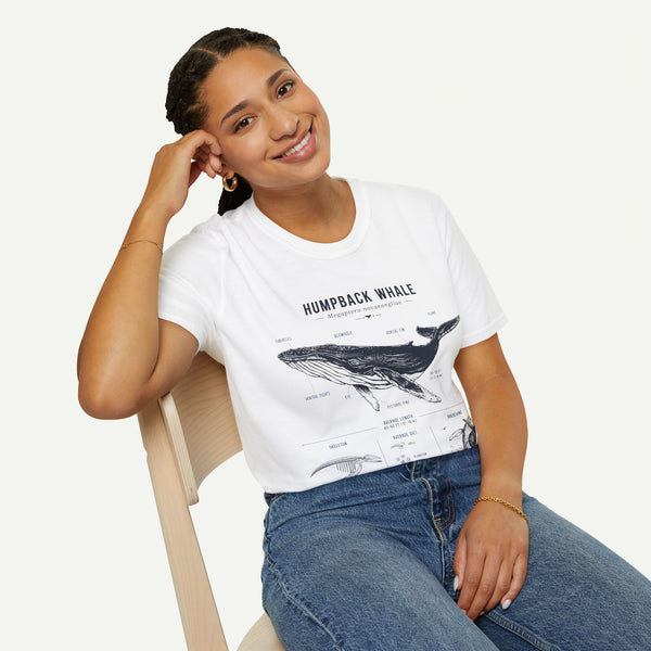 Humpback Whale Anatomy T-Shirt