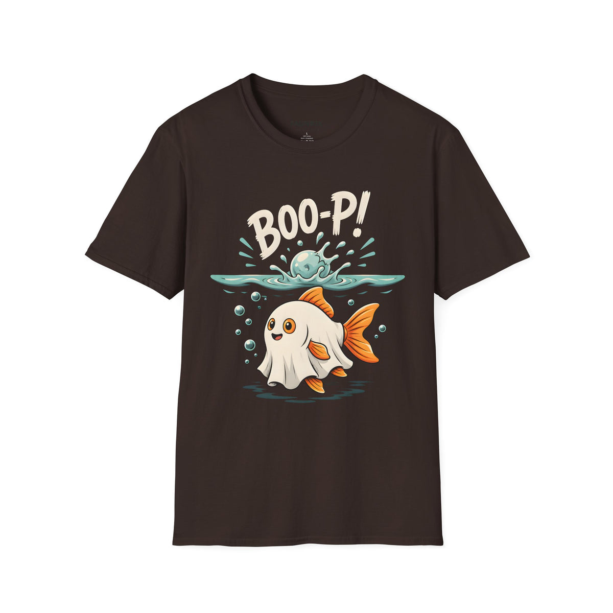 Ghost Fish T-Shirt — Cute Boo-P!Halloween Graphic Tee