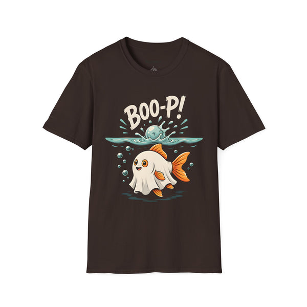 Ghost Fish T-Shirt — Cute Boo-P!Halloween Graphic Tee