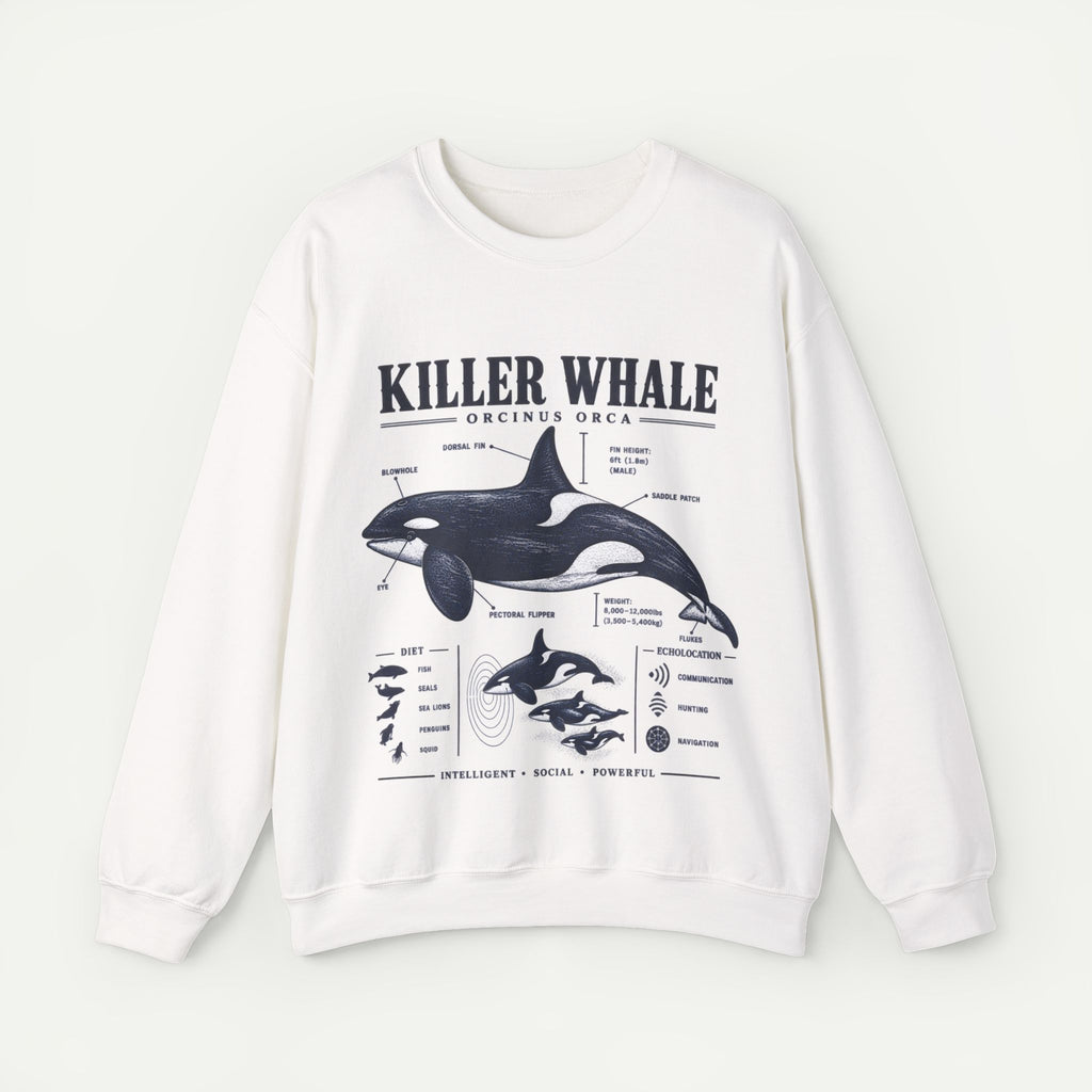 Killer Whale Anatomy Sweatshirt