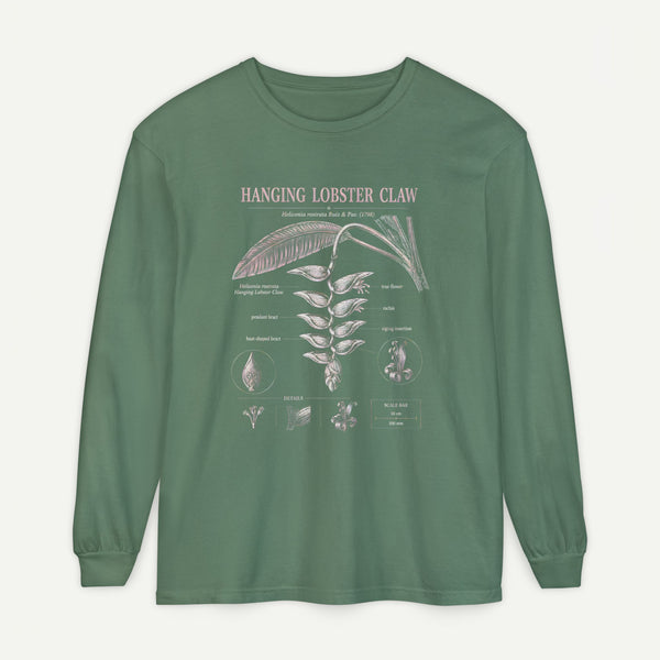 Hanging Lobster Claw Long Sleeve Tee