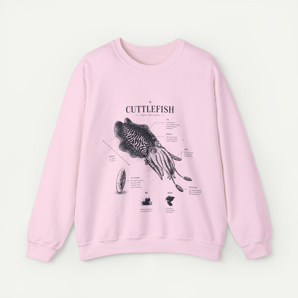 Cuttlefish Anatomy Crewneck Sweatshirt