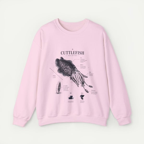 Cuttlefish Anatomy Crewneck Sweatshirt
