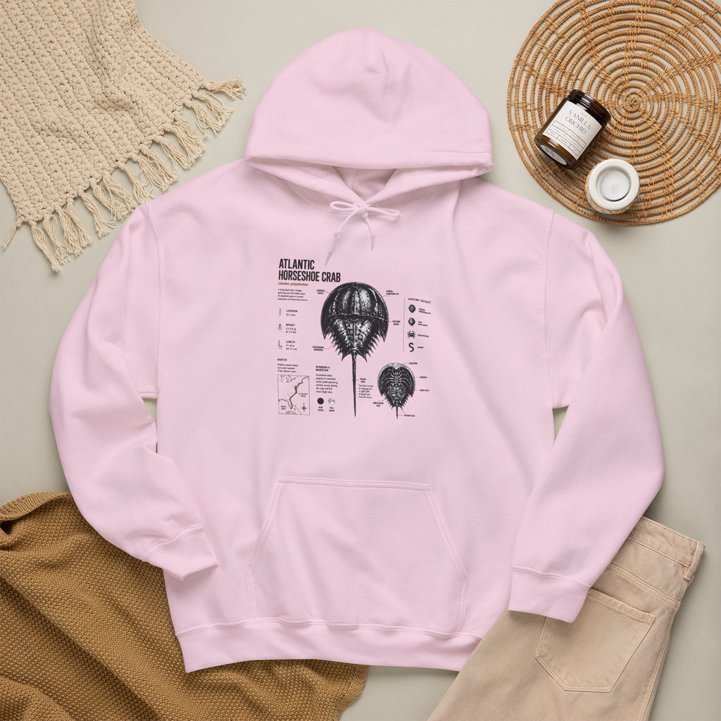 Horseshoe Crab Anatomy Hoodies