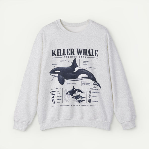 Killer Whale Anatomy Sweatshirt