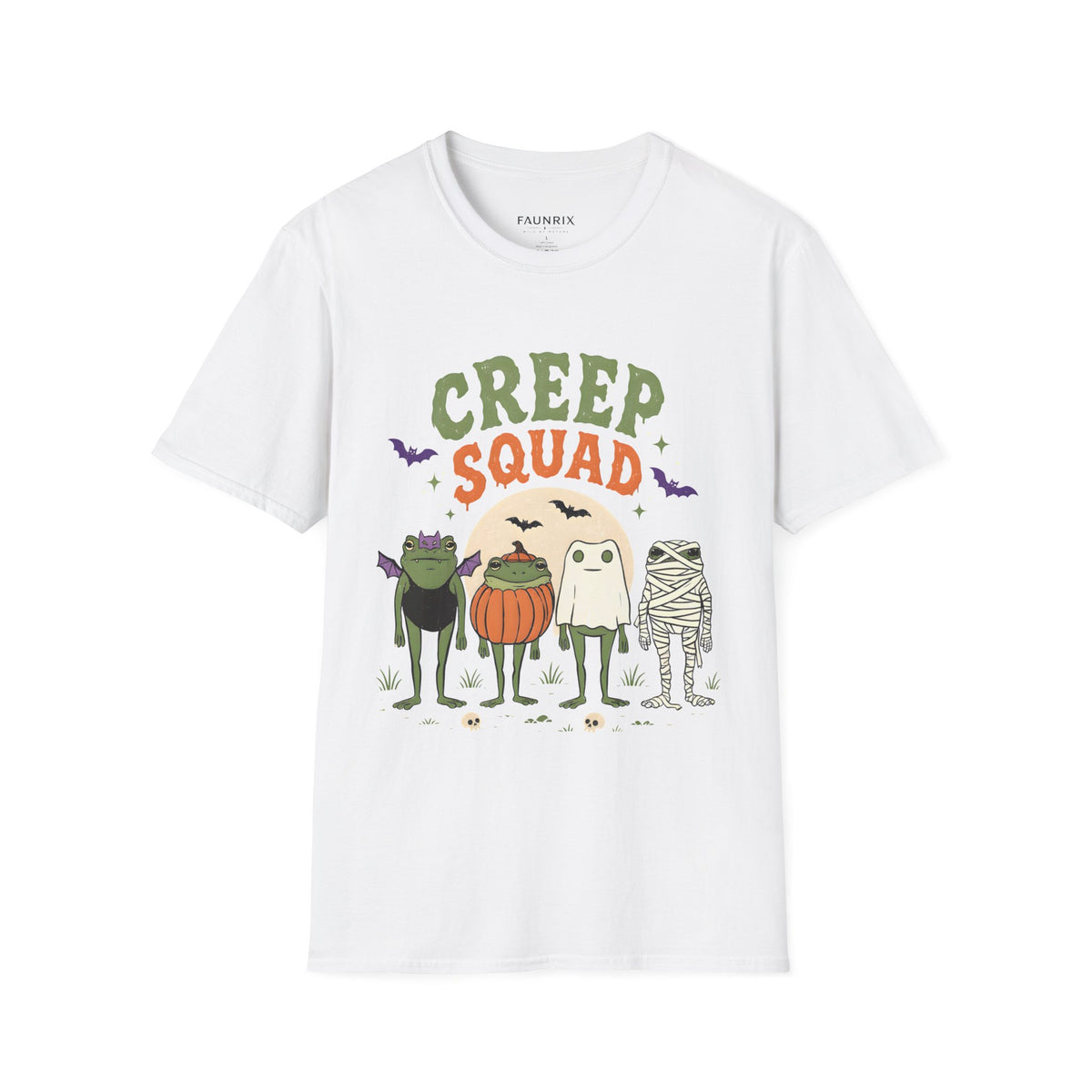 Creep Squad Halloween T-Shirt — Cute Cartoon Monster Costume Tee Main image