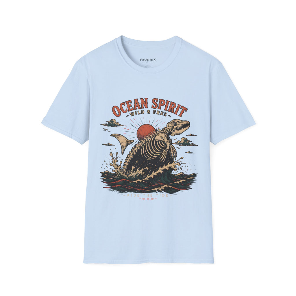 Ocean Spirit T-Shirt — Wild & Free Sea Turtle Graphic Tee