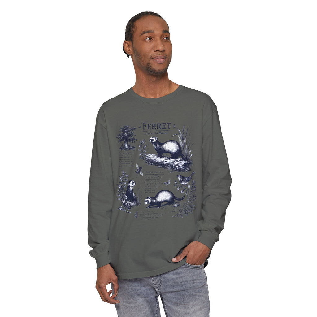 Ferret Vintage Anatomy Long Sleeve Tee